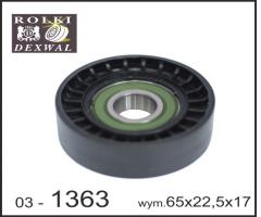 Dexwal 03-1363 rolka napinacza hyundai, kia