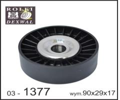 Dexwal 03-1377 rolka napinacza chevrolet, chevrolet blazer s10