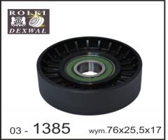 Dexwal 03-1385 rolka napinacza mitshubishi