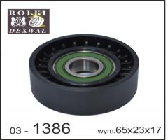 Dexwal 03-1386 rolka napinacza ford, ford galaxy (wa6)