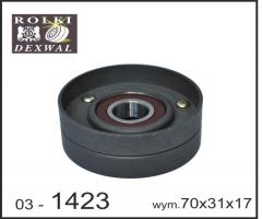 Dexwal 03-1423 rolka napinacza renault, renault espace iv (jk0/1_)