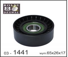 Dexwal 03-1441 rolka napinacza bmw, bmw 3 (e90)