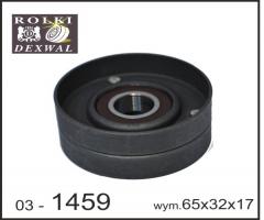 Dexwal 03-1459 rolka prowadząca mercedes, mercedes-benz klasa g (w463)