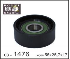 Dexwal 03-1476 rolka napinacza bmw, bmw 1 (f20)