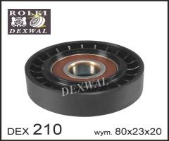 Dexwal 03-210 rolka napinacza alfa romeo, fiat, lancia, alfa romeo 155 (167), fiat siena (178_)