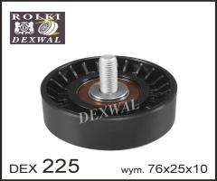Dexwal 03-225 rolka prowadząca audi, seat, skoda, vw, vw bora (1j2)