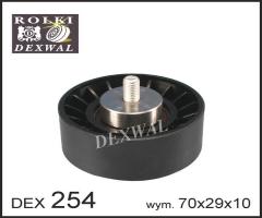 Dexwal 03-254 rolka prowadząca fiat, iveco, fiat ducato autobus (244, z_)