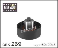 Dexwal 03-269 rolka prowadząca ford, mazda, ford cougar (ec_), mazda tribute (ep)