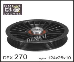 Dexwal 03-270 rolka prowadząca volvo, volvo s40 i (vs)