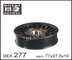 Dexwal 03-277 rolka napinacza opel vectra a b c omega b v6, opel calibra a (85_), saab 900 ii