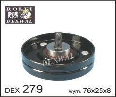 Dexwal 03-279 rolka prowadząca volvo, volvo s40 i (vs)