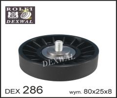 Dexwal 03-286 rolka napinacza fiat, lancia, alfa romeo 147 (937), lancia kappa coupe (838)