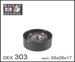 Dexwal 03-303 rolka prowadząca chrysler, meredes, chrysler pt cruiser (pt_)