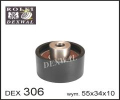 Dexwal 03-306 rolka prowadząca hundai, kia, hyundai terracan (hp), kia carnival i (up)