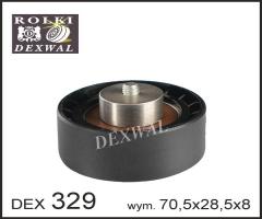 Dexwal 03-329 rolka prowadząca audi, audi 100 (4a, c4)