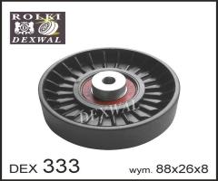 Dexwal 03-333 rolka prowadząca volvo, volvo 850 (ls)