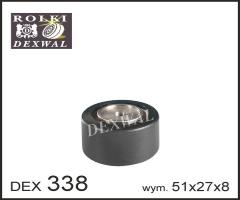 Dexwal 03-338 rolka prowadząca citroen, fiat, peugeot, citroËn jumper autobus (244, z_)