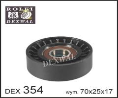 Dexwal 03-354 rolka napinacza ford, ford escort vii (gal, aal, abl)