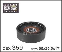 Dexwal 03-359 rolka napinacza renault, renault clio ii (bb0/1/2_, cb0/1/2_)