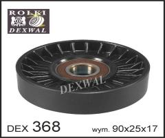 Dexwal 03-368 rolka napinacza citroen, fiat, peugeot, citroËn evasion (22, u6), fiat ulysse (220)