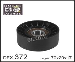 Dexwal 03-372 rolka napinacza fiat, iveco, fiat ducato autobus (244, z_)