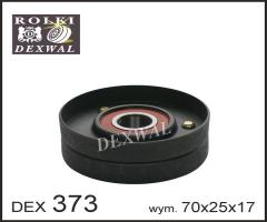 Dexwal 03-373 rolka napinacza audi seat skoda vw 1.9 tdi, audi a3 (8l1), seat toledo ii (1m2)