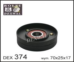 Dexwal 03-374 rolka napinacza gm, isuzu, opel, vauxhall, opel astra g kombi (f35_)