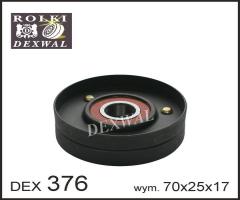 Dexwal 03-376 rolka napinacza seat, vw, seat cordoba (6k1, 6k2), vw caddy ii kombi (9k9b)