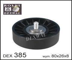 Dexwal 03-385 rolka napinacza alfa romeo, lancia, alfa romeo 147 (937), lancia kappa (838a)
