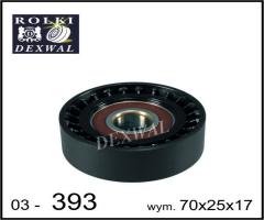 Dexwal 03-393 rolka napinacza bmw, bmw 3 (e46)