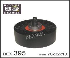 Dexwal 03-395 rolka prowadząca chrysler, jeep cherokee (kj), ldv maxus autobus