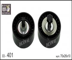 Dexwal 03-401 rolka prowadząca bmw, bmw 1 (e81)