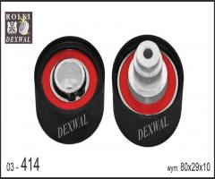 Dexwal 03-414 rolka prowadząca audi, seat, skoda, vw, audi a3 (8l1), seat cordoba (6k2)