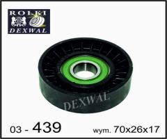Dexwal 03-439 rolka napinacza bmw