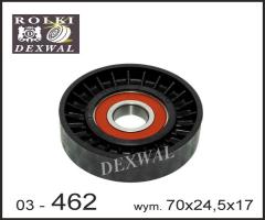 Dexwal 03-462 rolka napinacza bmw, bmw 7 (e38)