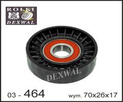 Dexwal 03-464 rolka napinacza chrysler, dodge, mercedes
