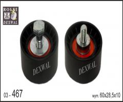 Dexwal 03-467 rolka prowadząca ford, porsche, ford escort classic (aal, abl), porsche 911 (964)