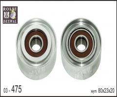 Dexwal 03-475 rolka prowadząca fiat, lancia, lancia dedra (835), zastava yugo florida