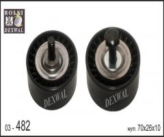 Dexwal 03-482 rolka prowadząca fiat, opel, saab, alfa romeo 159 (939), fiat bravo ii (198)