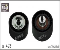 Dexwal 03-493 rolka napinacza mercedes, mercedes-benz 190 (w201), puch g-modell (w 461)