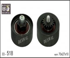Dexwal 03-518 rolka napinacza citroen, peugeot, citroËn berlingo (mf), peugeot 206 cc (2d)