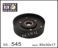 Dexwal 03-545 rolka napinacza nissan, nissan patrol gr ii wagon (y61)