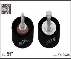 Dexwal 03-547 rolka prowadząca ford, mazda, ford focus (daw, dbw), mazda tribute (ep)