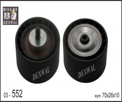 Dexwal 03-552 rolka prowadząca bmw, bmw 1 (e81)