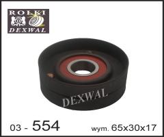 Dexwal 03-554 rolka napinacza mercedes, mercedes-benz clk (c209)