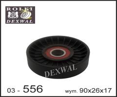 Dexwal 03-556 rolka napinacza chevrolet, fordusa, buick century sedan, cadillac eldorado coupe