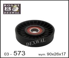 Dexwal 03-573 rolka napinacza chrysler, chrysler voyager i (as)