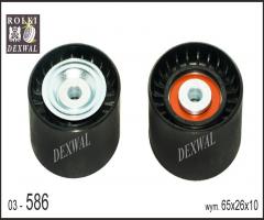 Dexwal 03-586 rolka odwracająca napinacza, audi a3 (8p1), vw eos (1f7, 1f8)