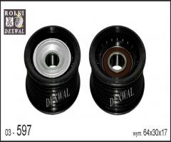 Dexwal 03-597 rolka prowadząca mercedes, mercedes-benz klasa s (w220)