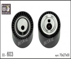 Dexwal 03-603 rolka napinacza citroen, fiat, peugeot, citroËn berlingo (mf)